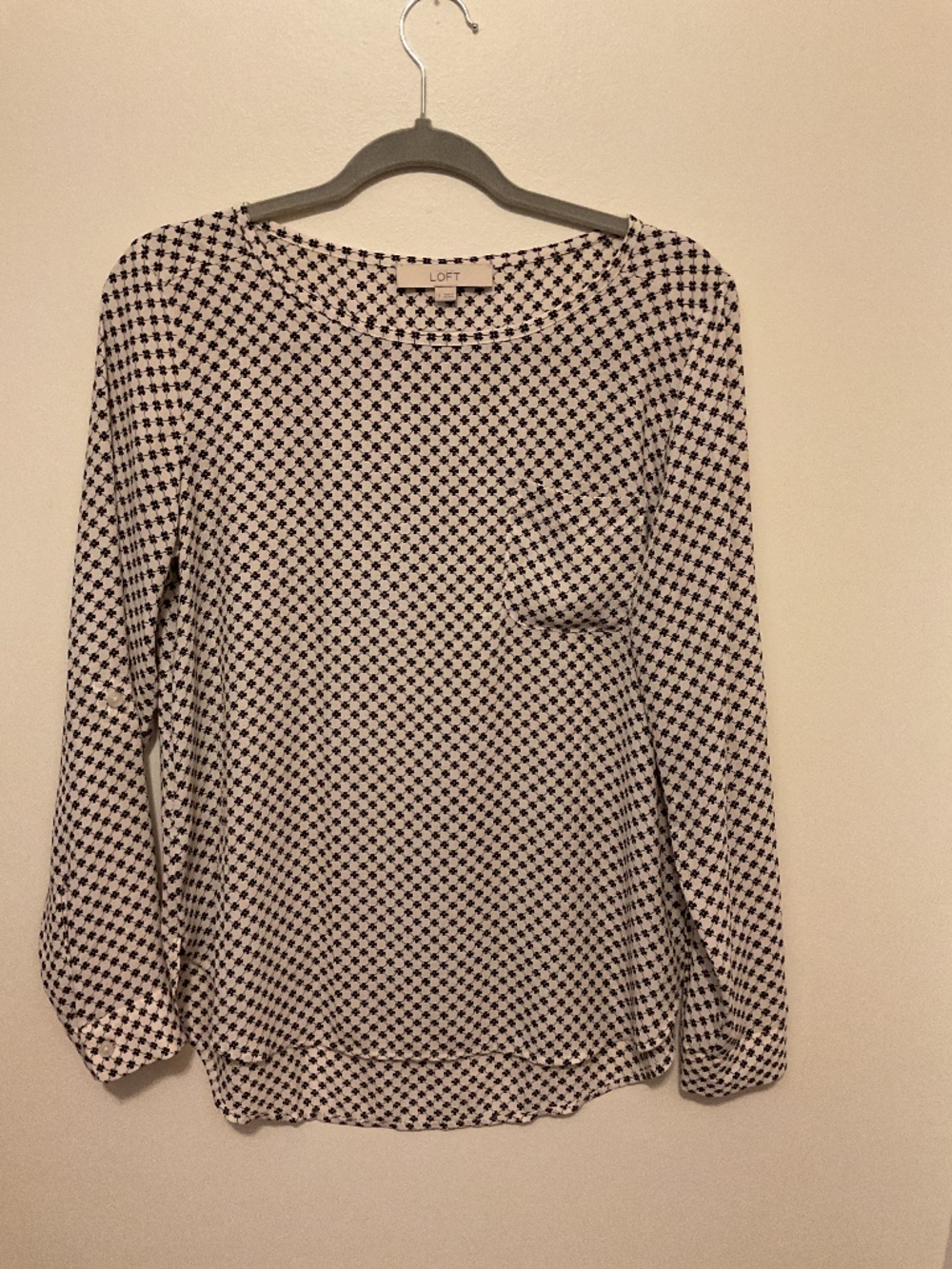 Loft - long sleeve blouse